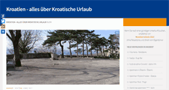 Desktop Screenshot of kroatien.unterkunftinkroatien.de