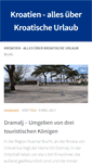 Mobile Screenshot of kroatien.unterkunftinkroatien.de